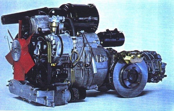Grupo motor NSU Ro80 wankel