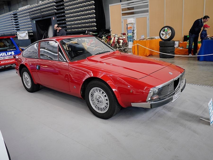 Este modelo de los años 70 tiene un diseño también de Zagato.